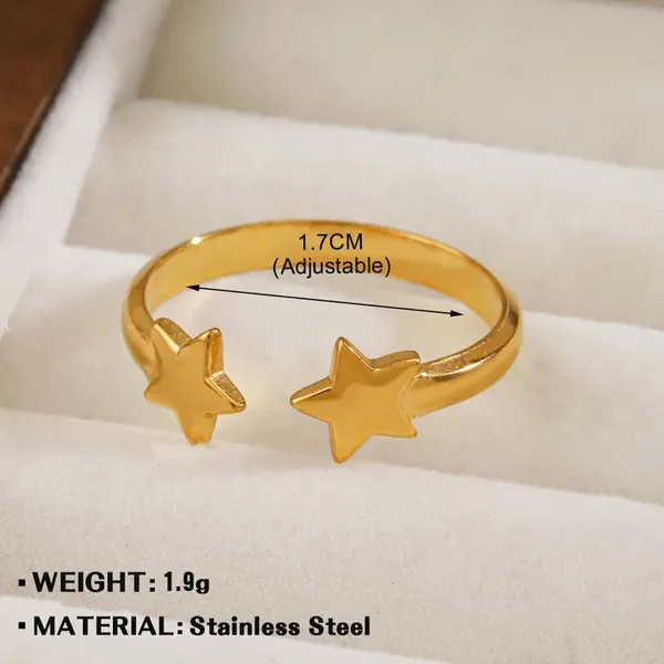 Gold_Star_Duo_Rings_For_Women